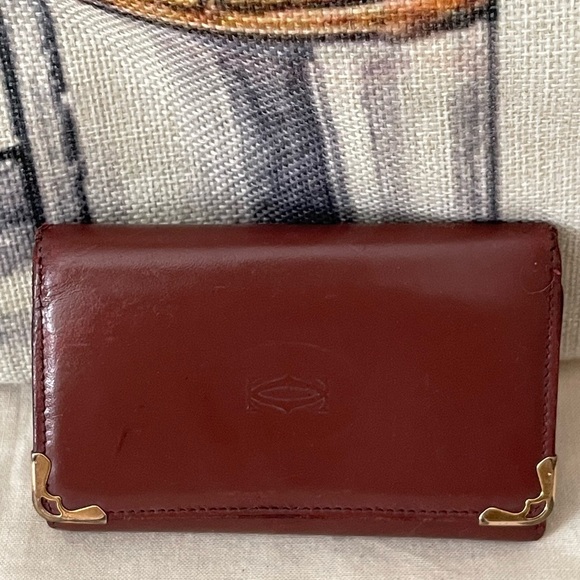 MUST DE CARTIER PARIS SMALL LEATHER GOODS, 6-KEY KEY RING⭐️Always Authentic - Picture 3 of 16